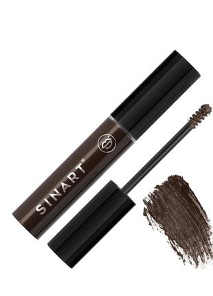 Тінт для брів від бренду sinart eyebrow tint gel відтінку espresso