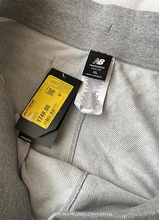 Шорты new balance essentials stacked logo размер xl серые мужские оригинал