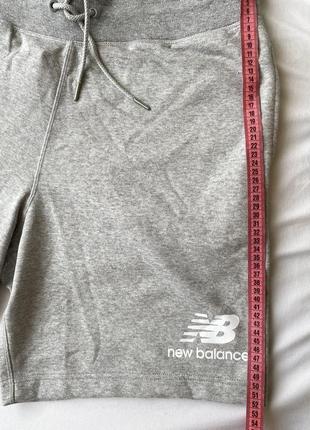 Шорты new balance essentials stacked logo размер xl серые мужские оригинал