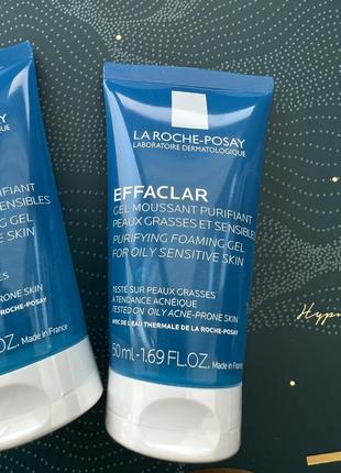 Глибоко очисний гель la roche-posay effaclar2 фото