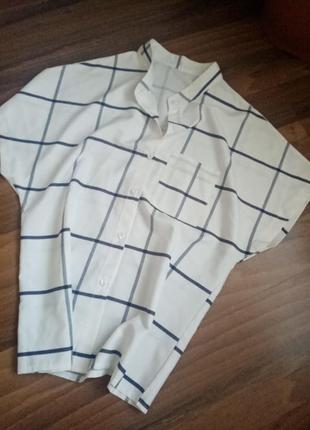 Легенька літня блуза сорочка