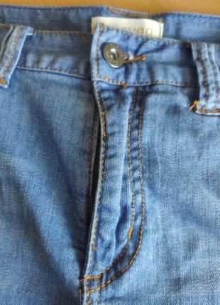 Джинсовая миди юбка а-силуэта, джинс, деним7 фото
