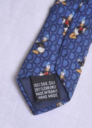 Стильный галстук c доналд даком  disney (paris)5 фото