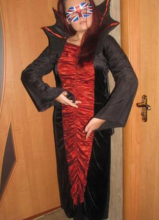 Карнавальное платье на хеллоуин.