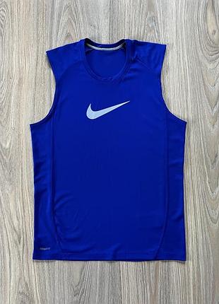Мужская лёгкая спортивная беговая майка с принтом nike