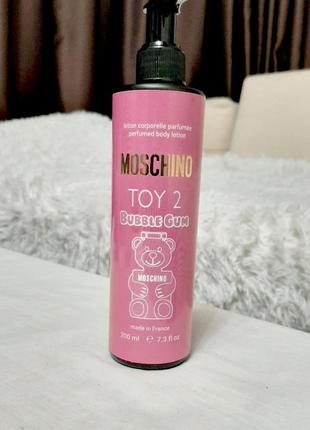 Moschino toy 2 bubble gum💥оригинал парфюмированный лосьон для тела 200 мл2 фото