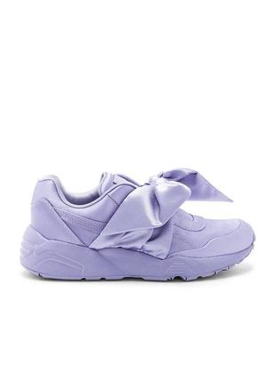 Сникерсы кроссовки кеды с баном fenty by puma rihanna цвет sweet lavender1 фото