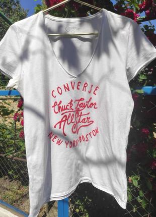 Оверсайз футболка converse1 фото