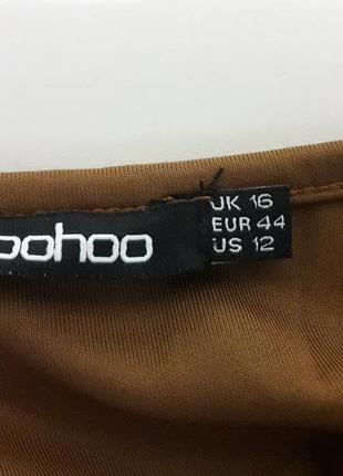 Стильное новое платье платья р.16 от бренда boohoo р. 163 фото