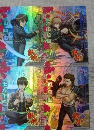 Карточки с разными персонажами аниме манга