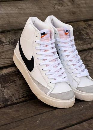 Женские кроссовки nike blazer mid vintage #найк