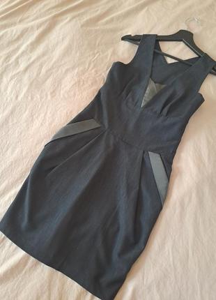 Elegance платье - сарафан шерсть в составе/ платье + укороченный жакет 2 в 1