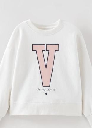 Світшот zara худі реглан толстовка2 фото