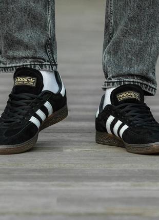 Мужские кроссовки adidas spezial black #адидас