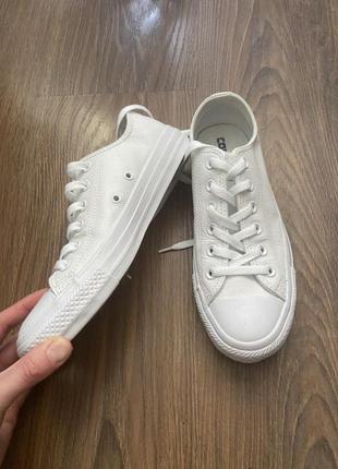 Кеды кожаные converse1 фото