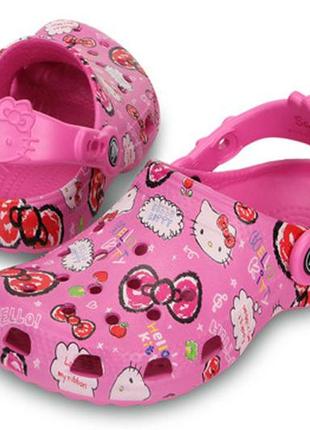 Crocs дитячі hello kitty original