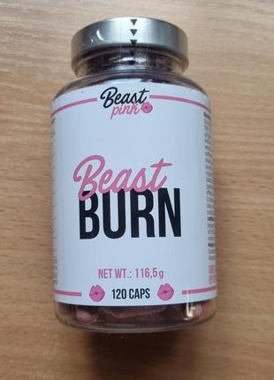Beastpink, beast burn, жиросжигатель для женщин, 120 капсул