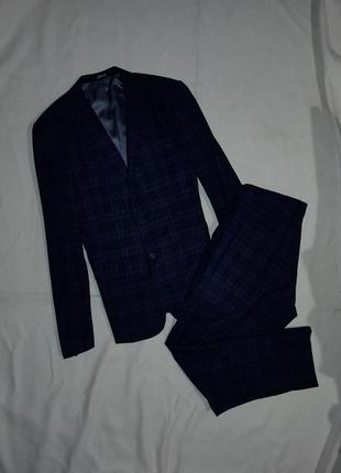 Мужской брючный деловой костюм люкс вечерний выпускной свадебный