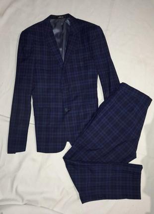 Мужской брючный деловой костюм люкс вечерний выпускной свадебный