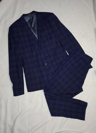 Мужской брючный деловой костюм люкс вечерний выпускной свадебный