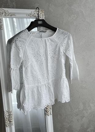 Белая блуза / рубашка1 фото