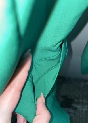 Зеленый пиджак новый s/m; 36-403 фото
