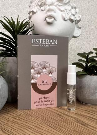 Оригінал пробник парфумований аромат для будинку esteban iris cachemire home fragrance оригинал парфюм для дома1 фото