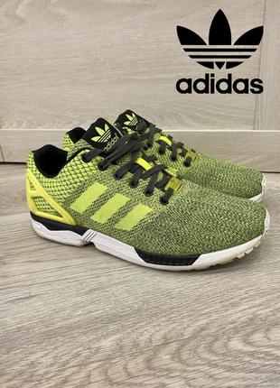 Кроссовки adidas zx flux weave neon green - m29092 42,5/27