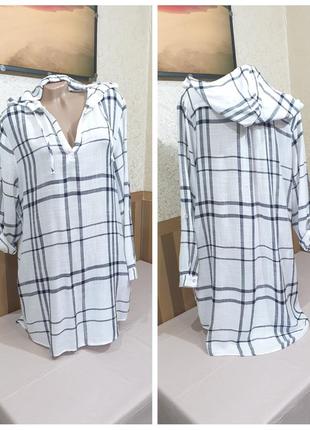 Удлиненная рубашка. blue island.