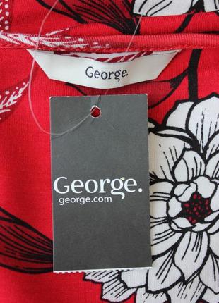 Платье в цветах george, большой размер5 фото