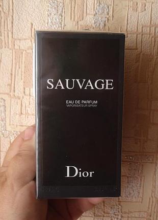 100 мл christian dior sauvage , парфюм. восточные, фужерные