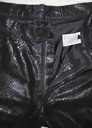 Кожа h&m clothes men leather для дерзких и смелых штаны змеиный узор7 фото