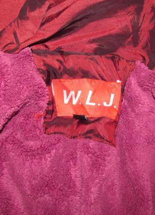 Брендовая теплая куртка wlj10 фото