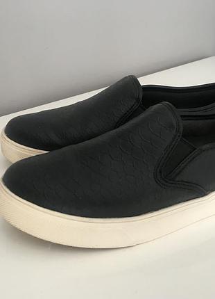 Слипоны кожаные 39,5