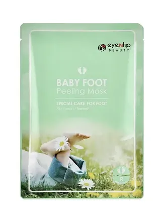 Пілінг-шкарпетки для ніг, стандартний розмір eyenlip baby foot peeling mask regular 17g*2