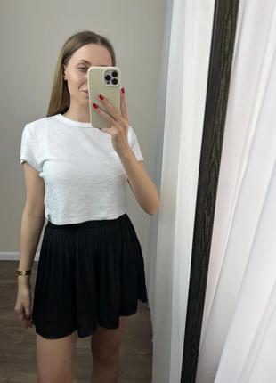 Новая белая футболка h&m (сток, топ zara, mango)