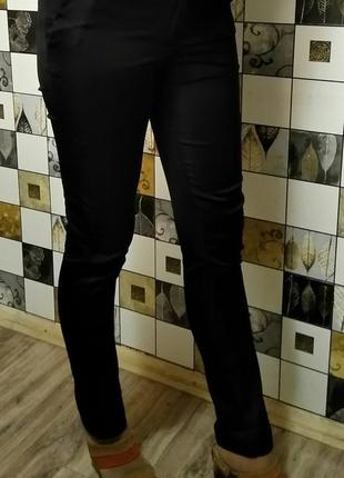 Брюки атласные.