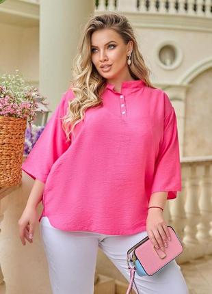 Летняя женская легкая рубашка