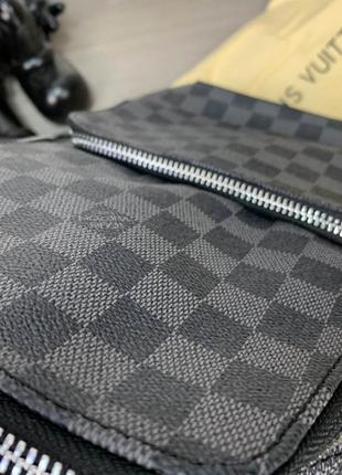 Сумка-слинг louis vuitton avenue damier graphite1 фото