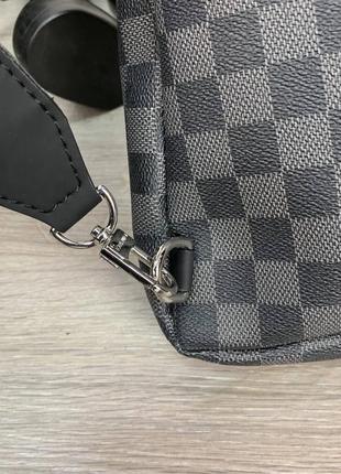 Сумка-слинг louis vuitton avenue damier graphite2 фото