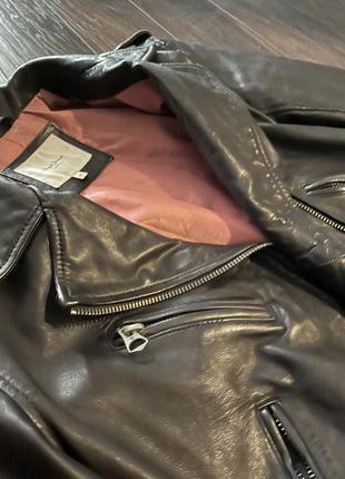 Кожаная куртка pepe jeans london2 фото