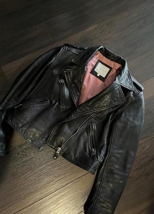 Кожаная куртка pepe jeans london3 фото