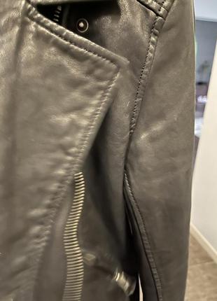 Кожаная куртка pepe jeans london6 фото