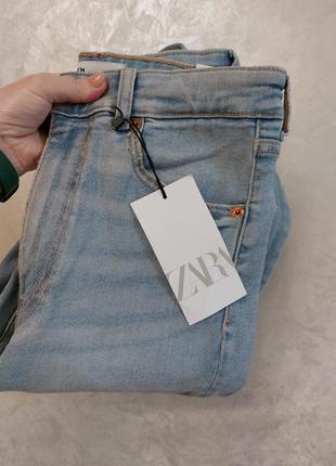 Скинные zara джинсы зара 40, 427 фото