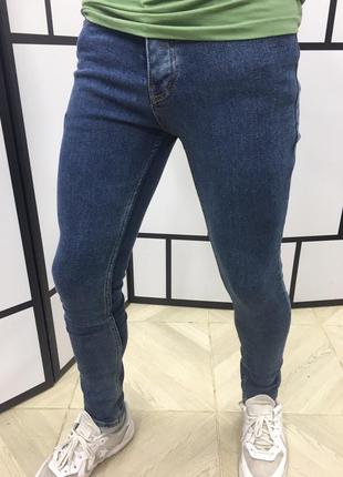 Джинсы мужские джинсы denim зауженные1 фото