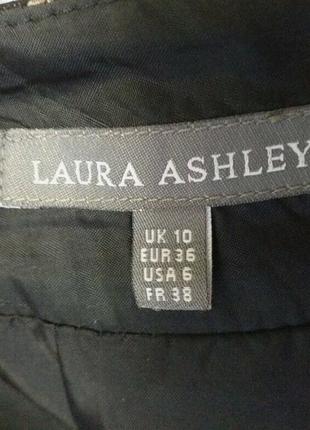 Laura ashley прямая юбка с рисунком в стиле борокко6 фото