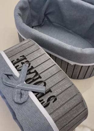 Комплект деревянных ящиков органайзеров 3 шт