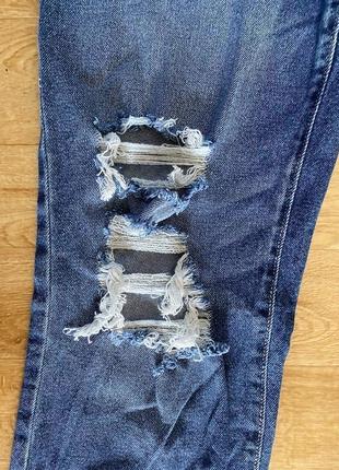 Sale!! hollister рваные джинсы размера l6 фото