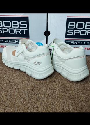 Женские кроссовки skechers bobs b flex 117105 wht2 фото