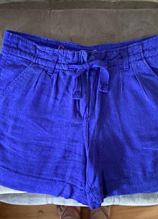 Льняные шорты denim &co